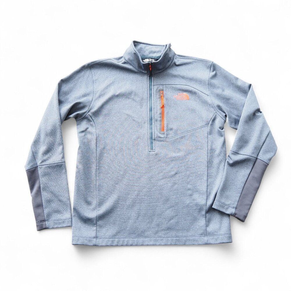 The North Face‎ Canyonlands 1/2 Zip Sweater Grey Men's Medium Outdoor Classic